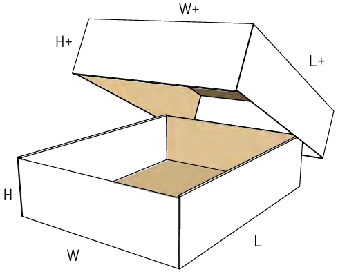 (17)Base y Tapa Telescópica