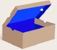 Caja Calzado 1 - Doblez Lateral